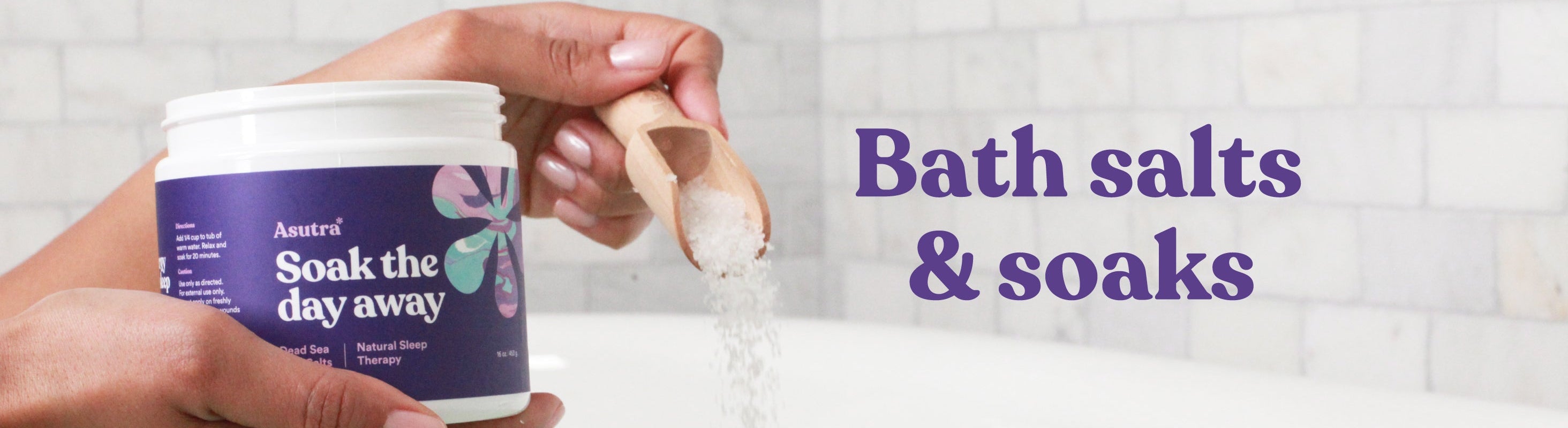 All Natural Bath Salts and Soaks