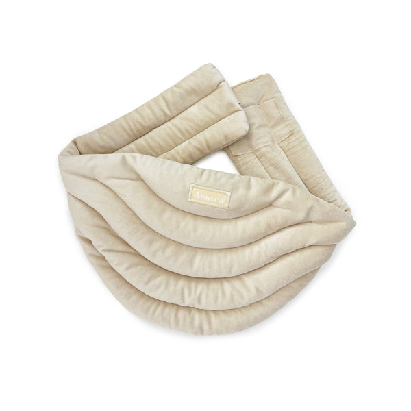Cozy Weighted Neck Wrap Champagne Asutra