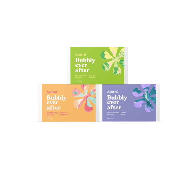Asutra Organic Bar Soap Variety Pack (3 Pack)