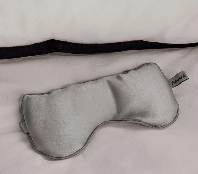 Satin Eye Pillow, Silver Gift Box
