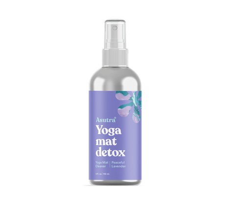 Aluminum Lavender Yoga Mat Cleaner