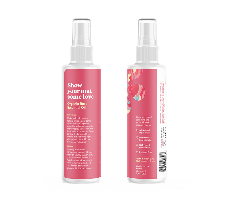 Soothing Sweet Rose Yoga Mat Cleaner