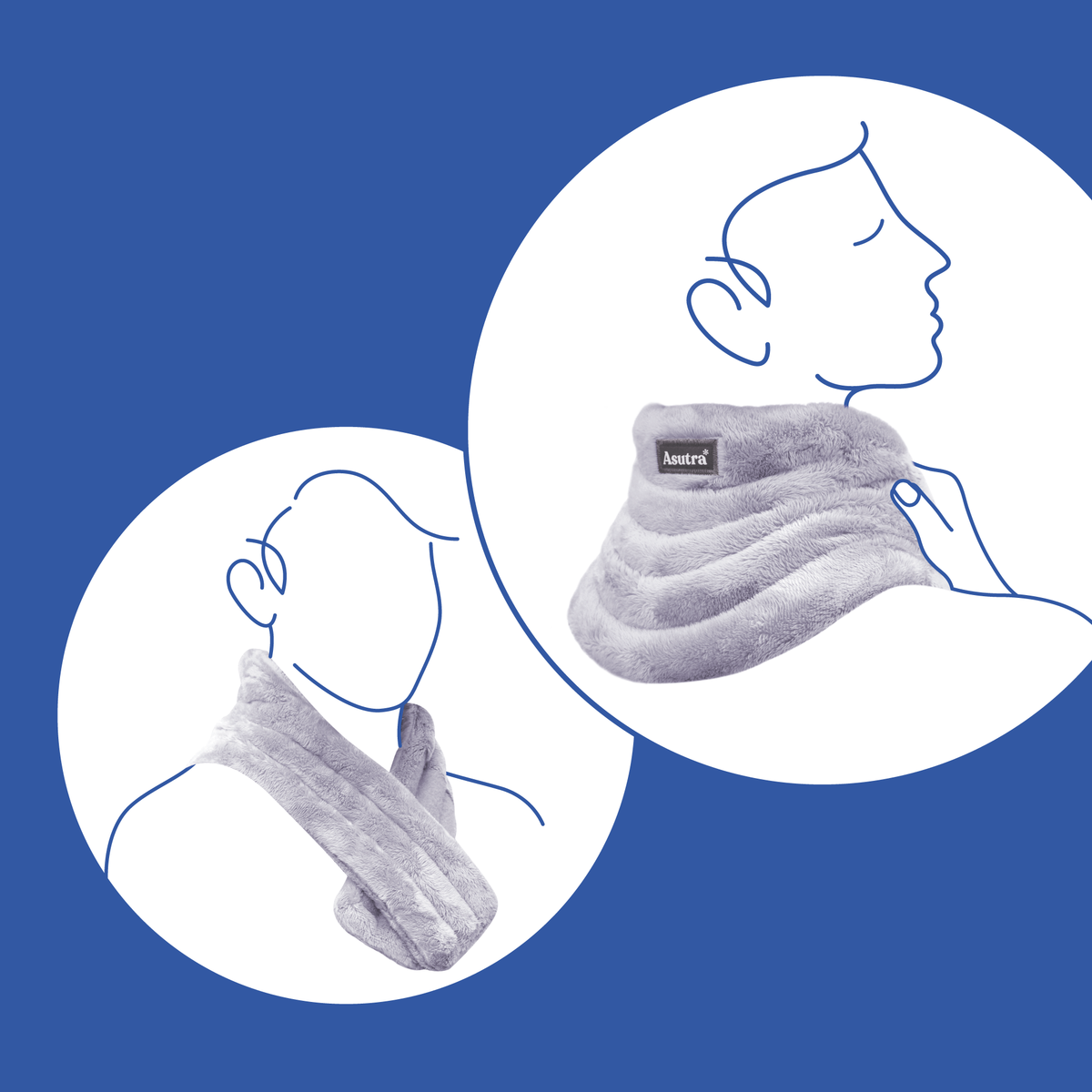 Cozy Weighted Neck Wrap Asutra