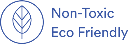 Non-Toxic Eco Friendly logo.