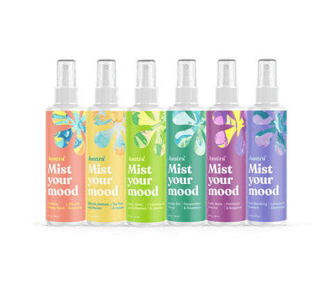 Aromatherapy Mist Variety Set, 6 Bottles