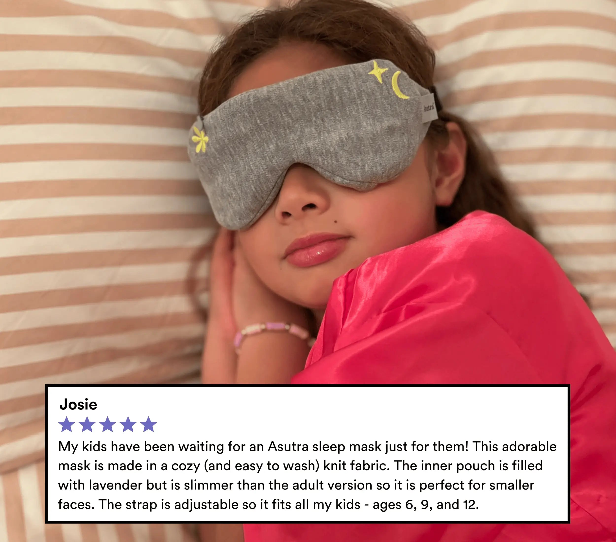 新Prenom Assuran Mellow Mask 160g Kids Lavender Sleep Mask | Asutra