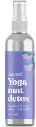Aluminum Lavender Yoga Mat Cleaner