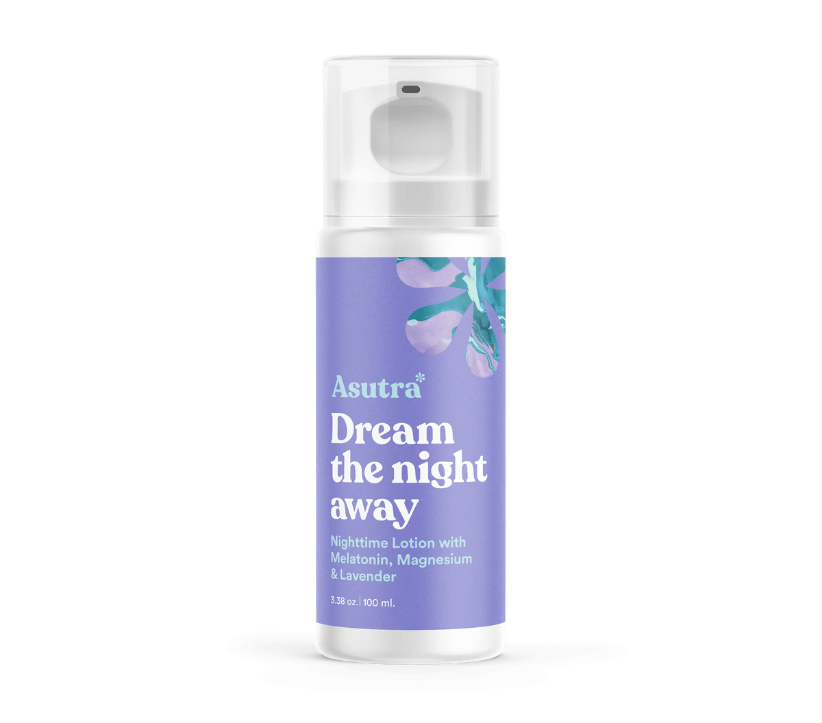 Lavender Melatonin Sleep Lotion with Magnesium | Asutra
