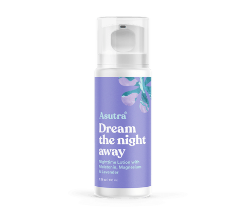 Lavender Melatonin Lotion with Magnesium