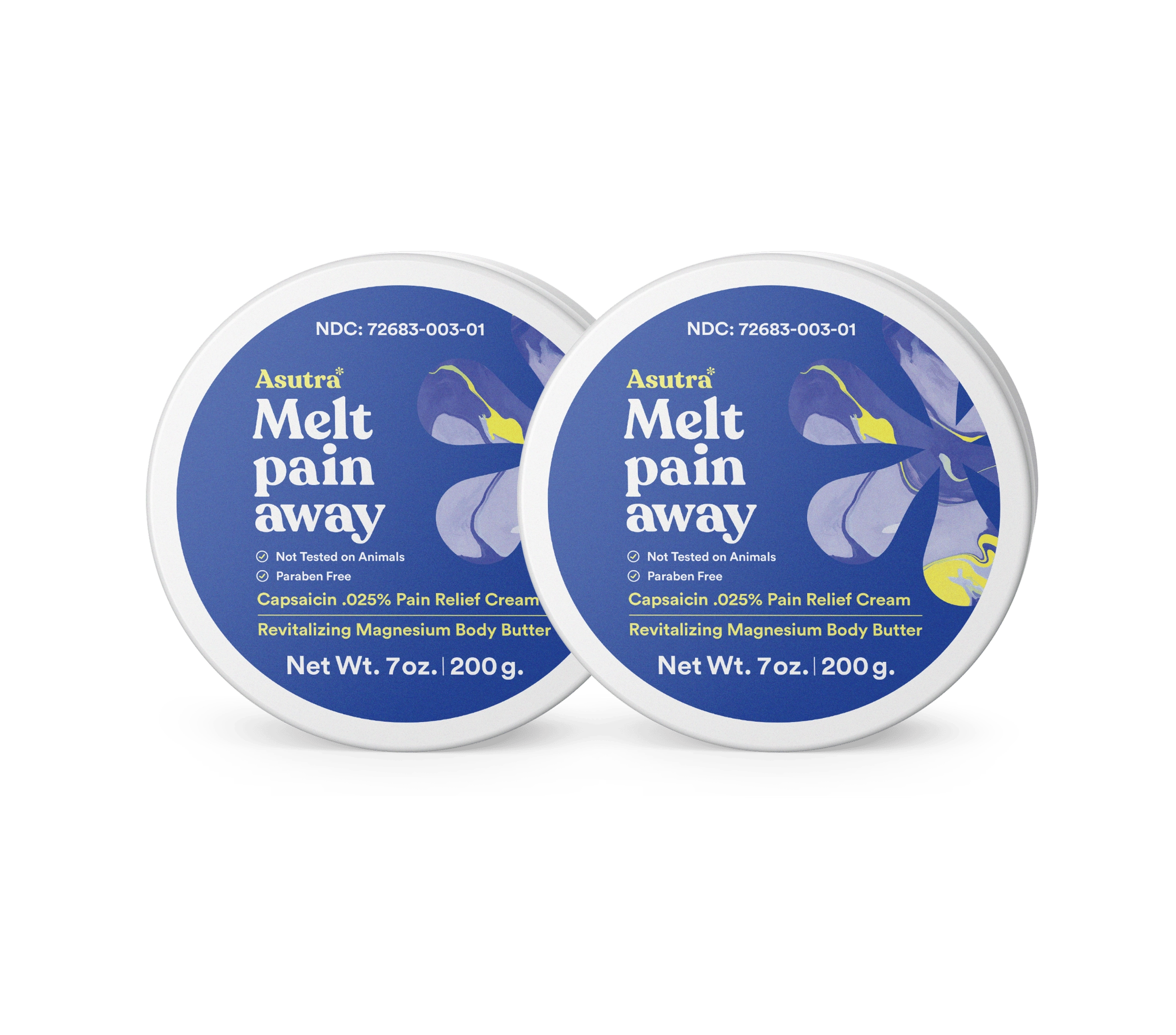 Magnesium Body Butter with Capsaicin 2 Pack