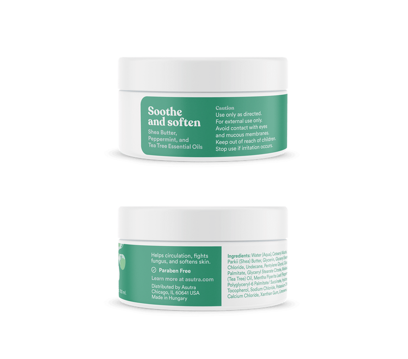 Magnesium Foot Cream with Mint