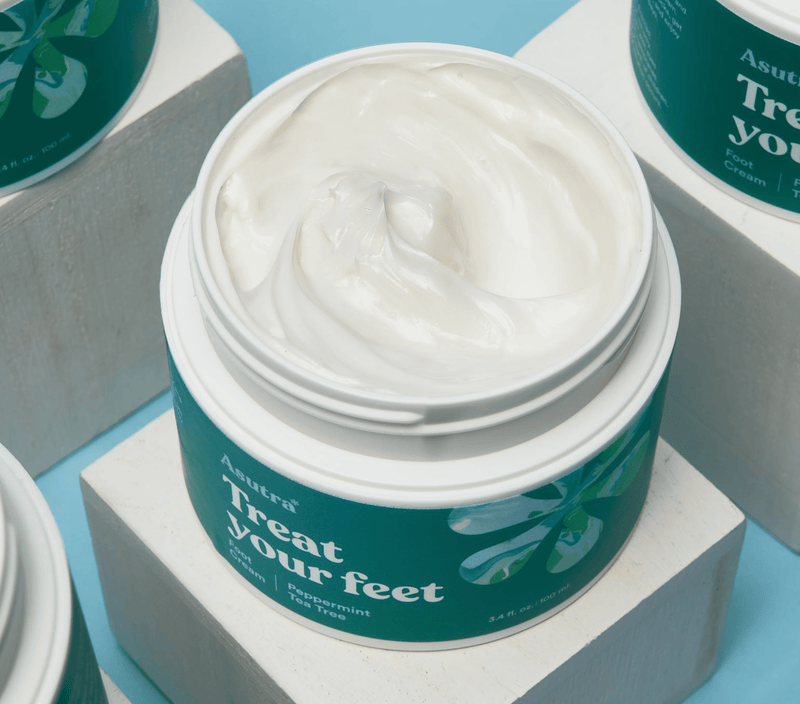 Magnesium Foot Cream with Mint