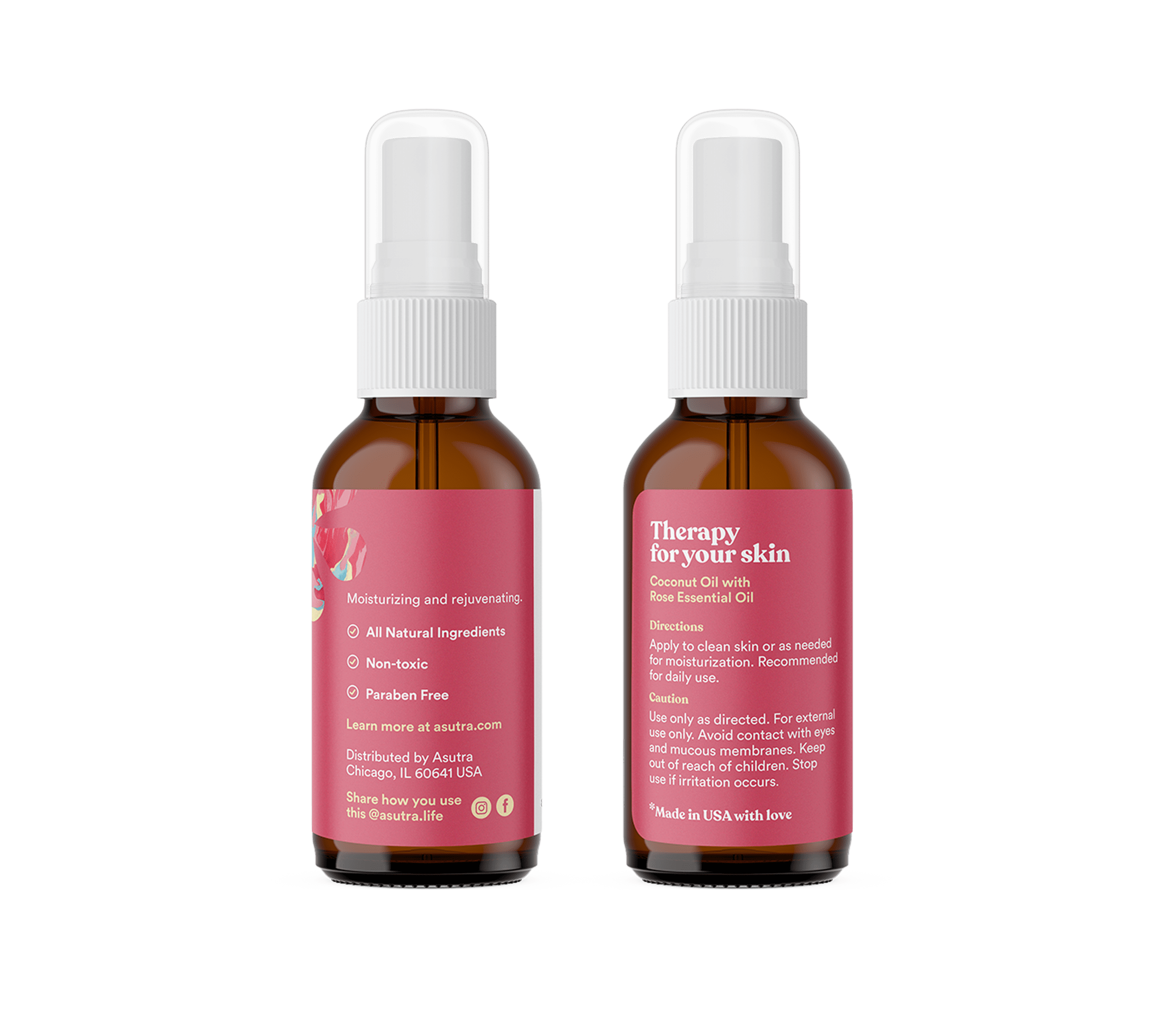strawberry seed oil rose oil and hyssop oil Rose Body Oil