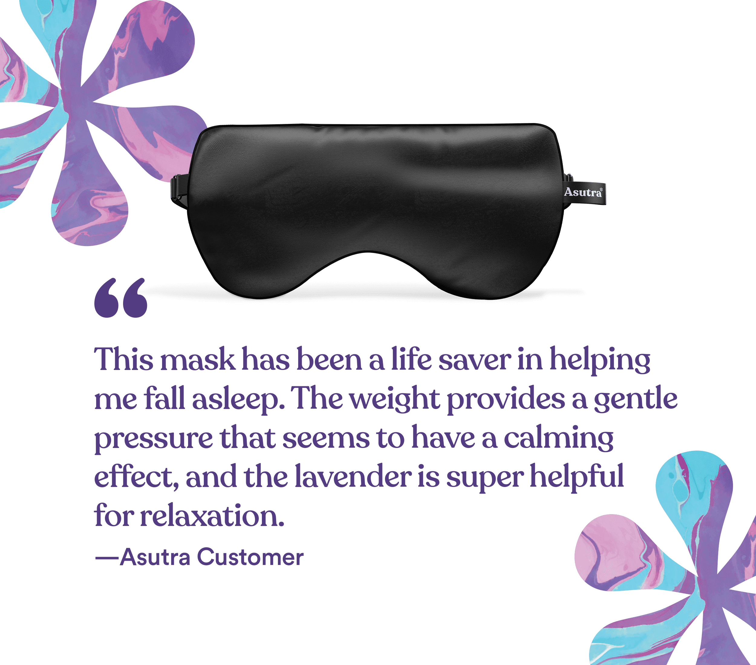 Silk Eye Pillow, Black