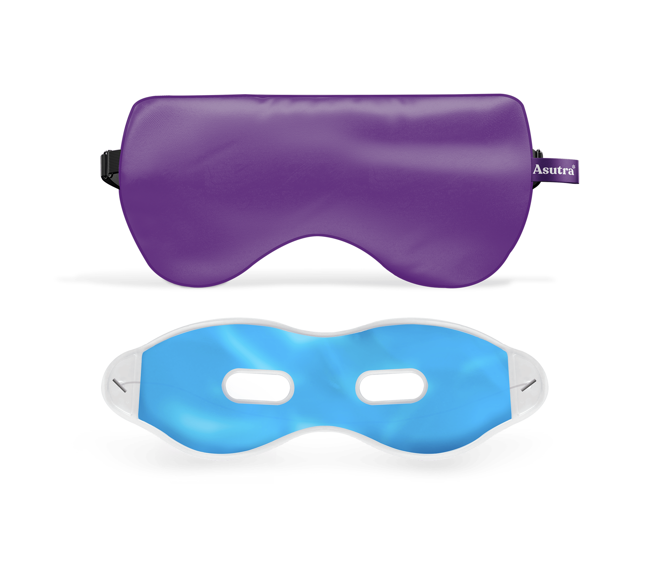 Silk Eye Pillow, Purple Gift Box