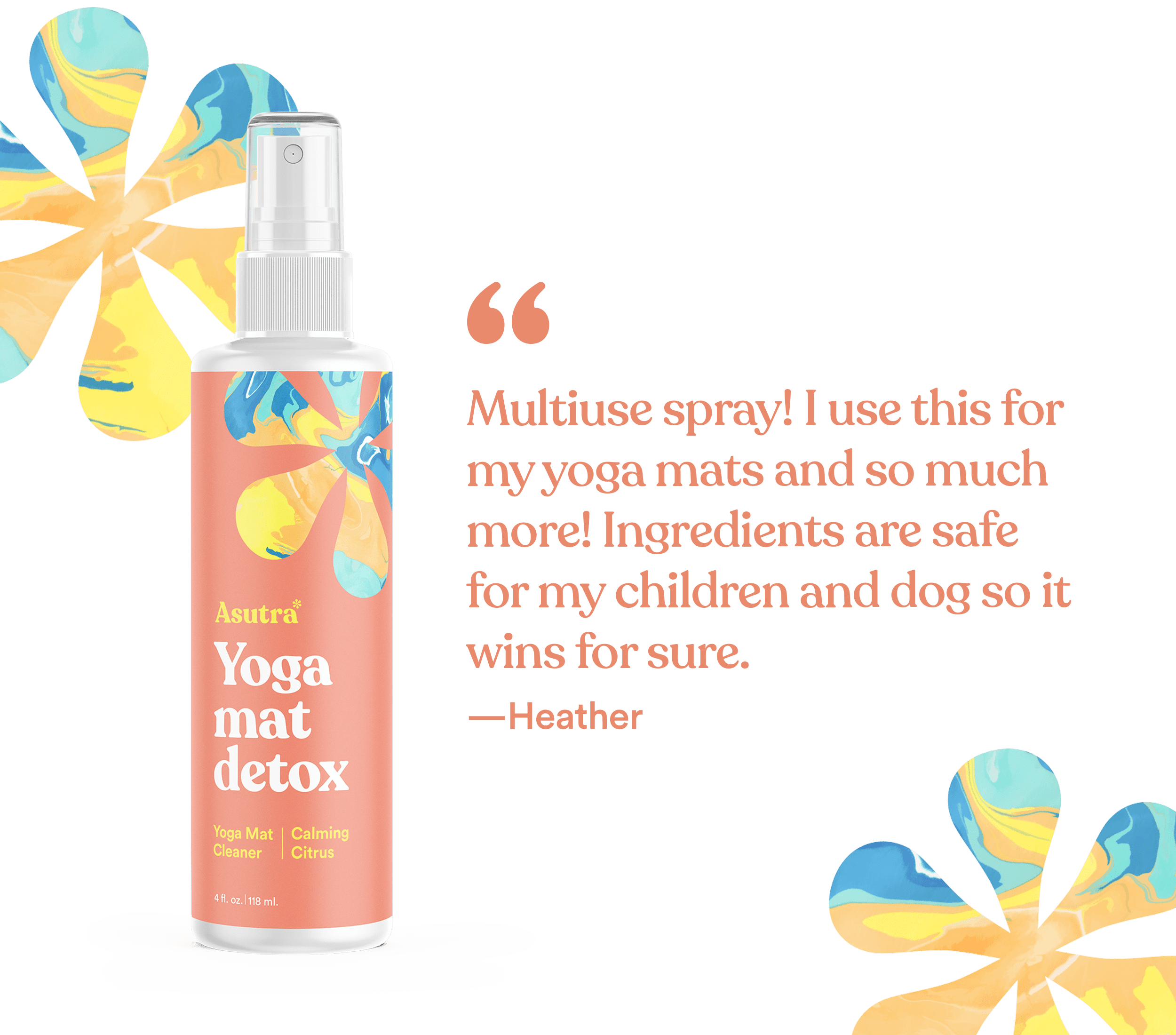 Calming Citrus Yoga Mat Cleaner