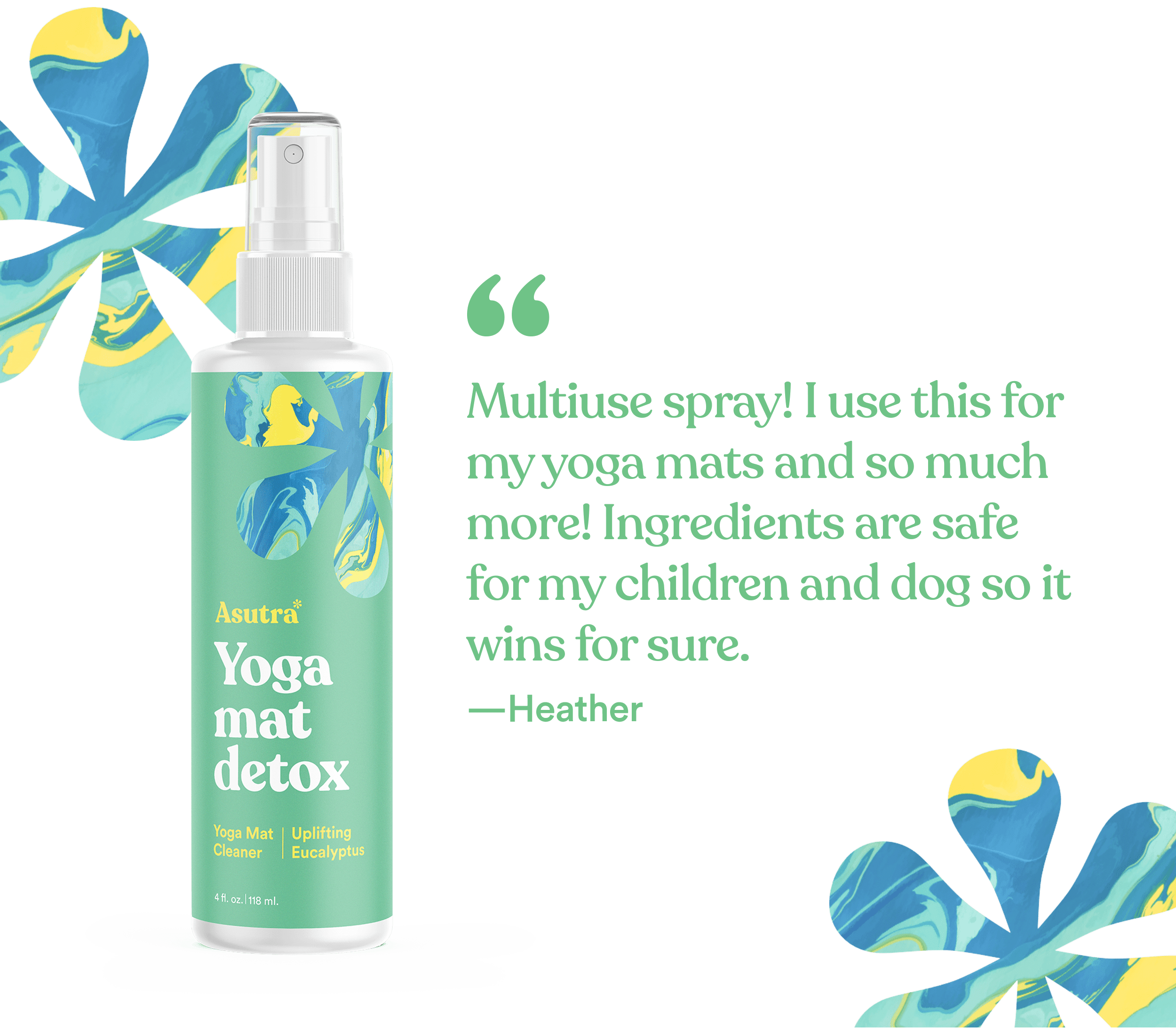 Uplifting Eucalyptus Yoga Mat Cleaner