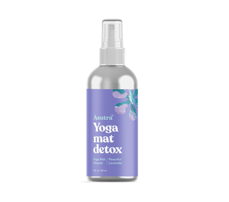 Aluminum Lavender Yoga Mat Cleaner