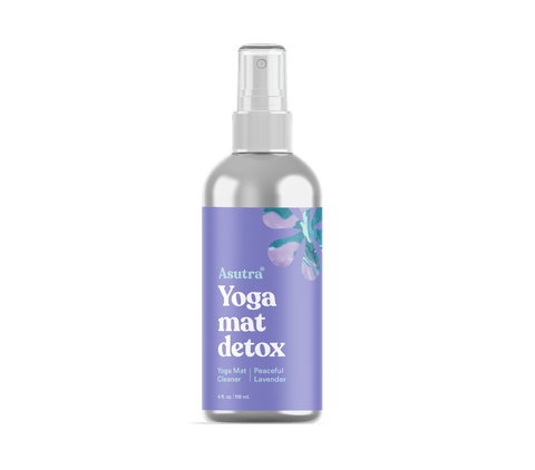 Aluminum Lavender Yoga Mat Cleaner