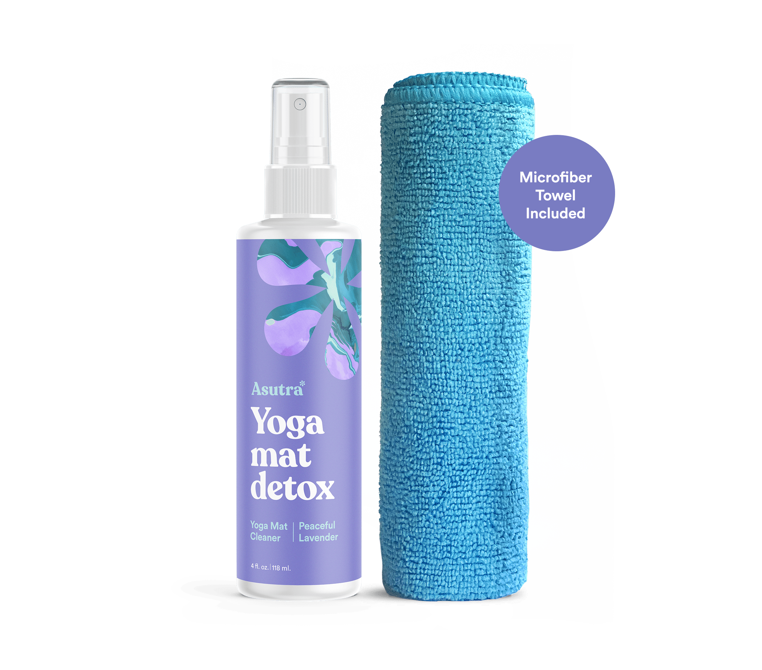 Peaceful Lavender Yoga Mat Cleaner