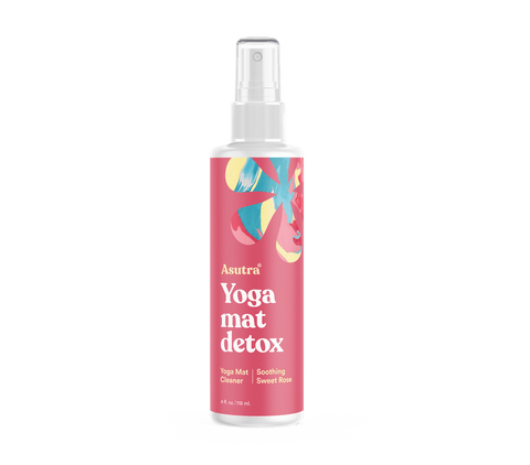 Soothing Sweet Rose Yoga Mat Cleaner | All-Natural | Organic Tea