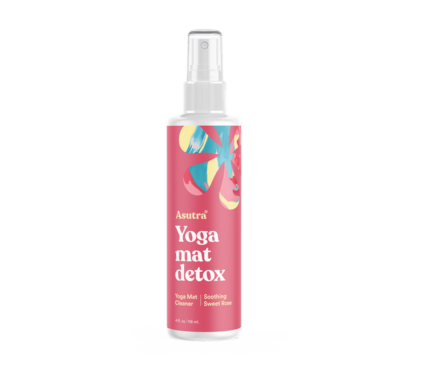 Soothing Sweet Rose Yoga Mat Cleaner | All-Natural | Organic Tea