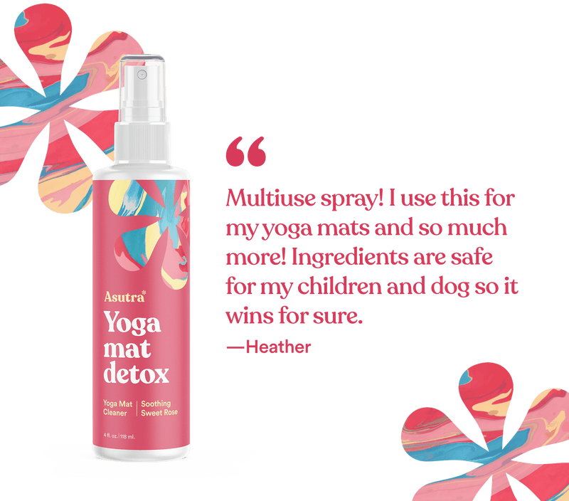 Soothing Sweet Rose Yoga Mat Cleaner