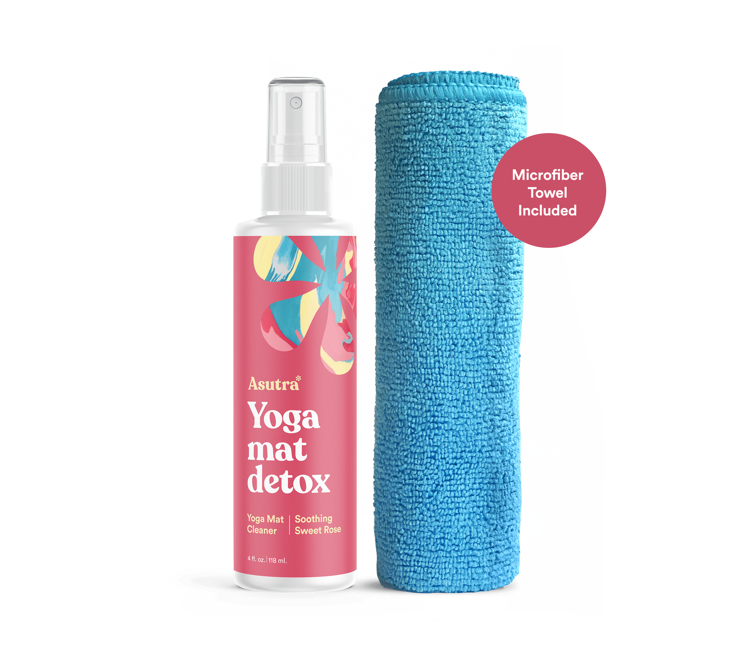 Soothing Sweet Rose Yoga Mat Cleaner