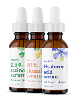 Anti-Aging Serum Variety Set, 3 Bottles