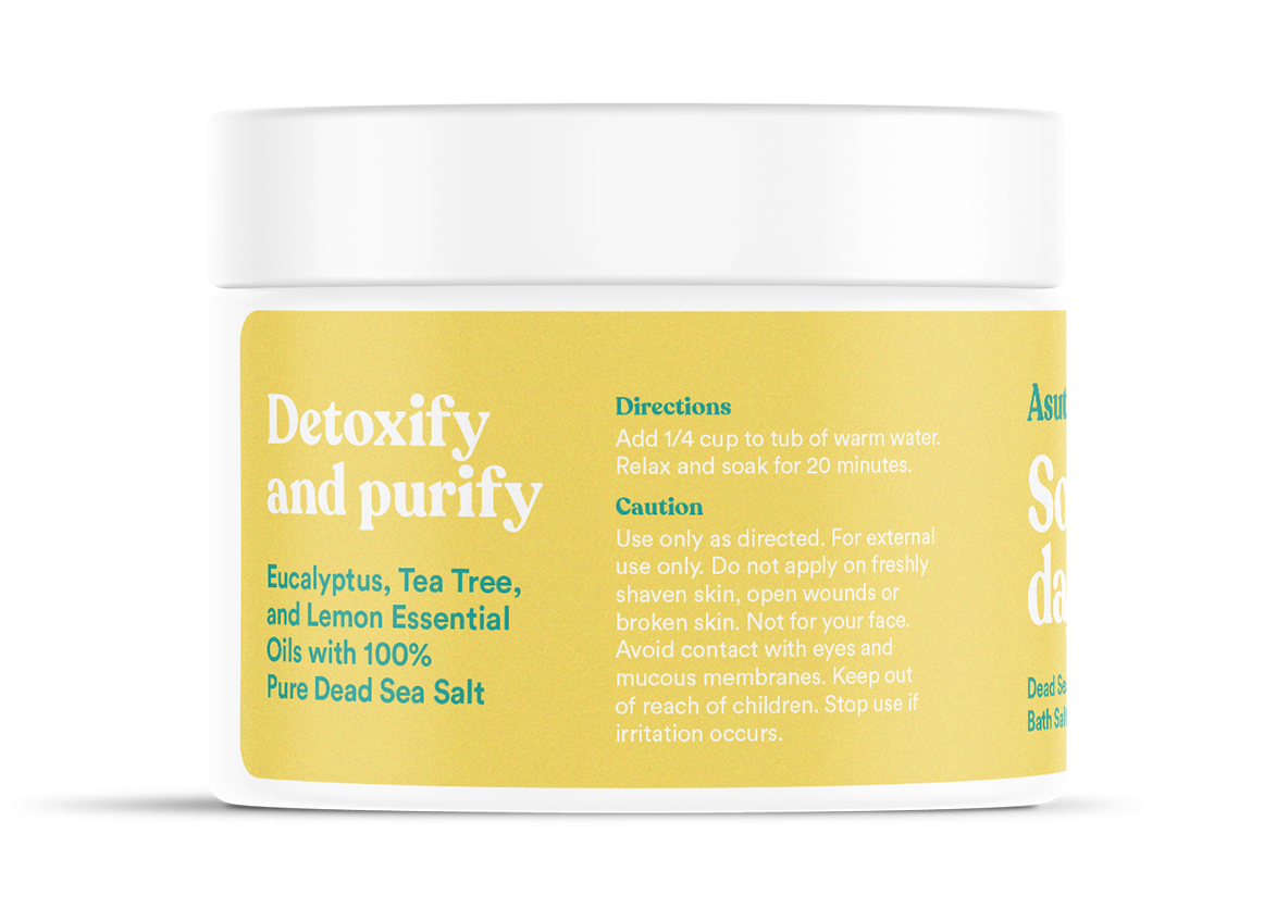 Detox & Slim Down Bath Salts