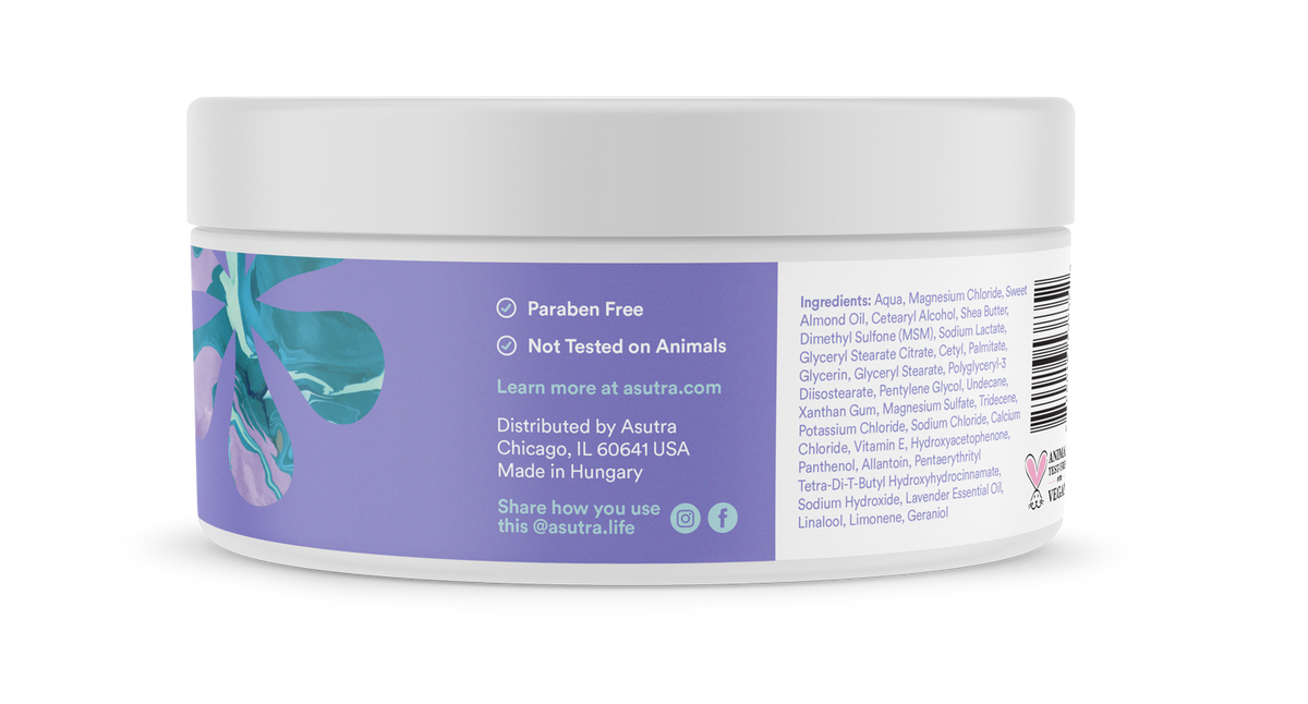 Lavender Body Butter with Magnesium