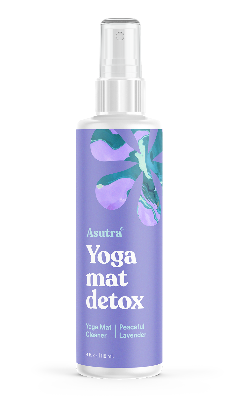 Yoga mat top cleaning solution