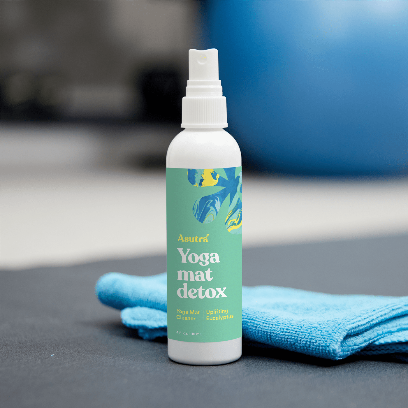  Ayadara Yoga Mat Cleaner Spray, Cleaning Spray for Yoga  Accessories, All Purpose Mat Spray for Gym Equipment, Workout Mat Spray  With Tea Tree Oil, Yoga Mat Spray Cleaner, 1000 Sprays per