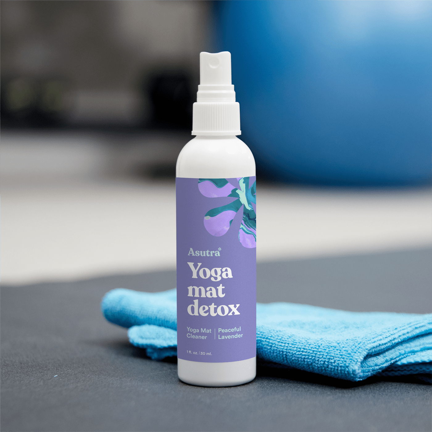 Yoga top mat cleaner