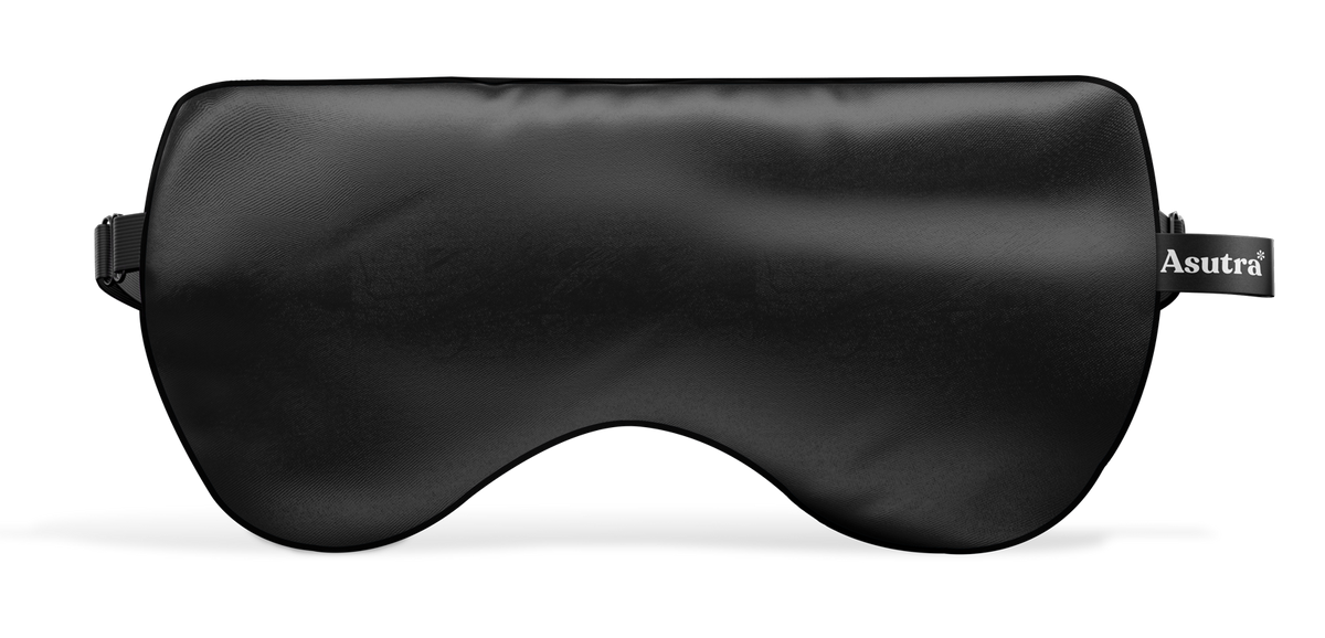 Lavender Eye Pillow, Weighted Sleep Mask Black Asutra
