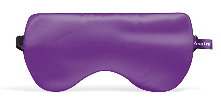 Silk Eye Pillow, Purple Gift Box